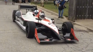 Reggie Wayne Showed Up To Colts Training Camp In An IndyCar